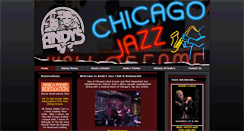 Desktop Screenshot of andysjazzclub.com